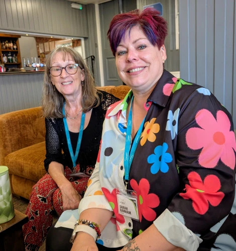 Lynda and Sarah